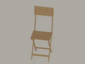 Folding Chair 3D Model