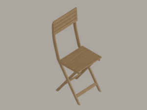 Folding Chair Modelo 3D