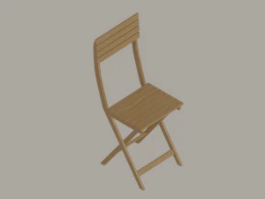 Folding Chair 3D Model