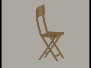 Folding Chair 3D Model