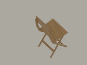 Folding Chair 3D Model