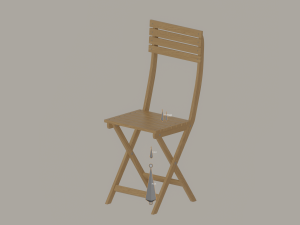 Folding Chair Modelo 3D