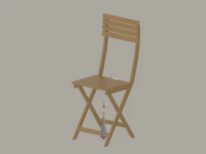 Folding Chair 3D Model