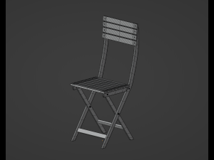 Folding Chair Modelo 3D