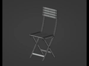 Folding Chair 3D Model