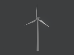 Wind Turbine Model 3D