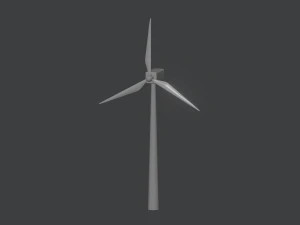 Wind Turbine 3D Model