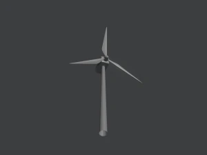 Wind Turbine 3D Model