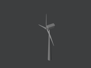 Wind Turbine Model 3D