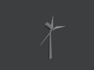 Wind Turbine Model 3D