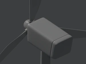 Wind Turbine 3D Model