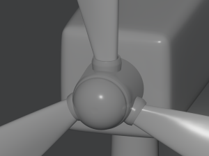 Wind Turbine Model 3D