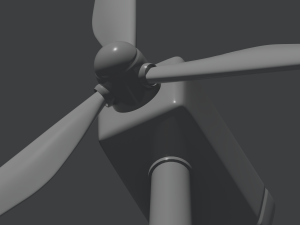 Wind Turbine Model 3D