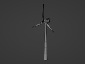 Wind Turbine Model 3D