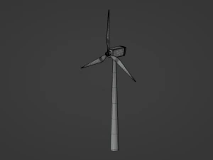 Wind Turbine 3D Model