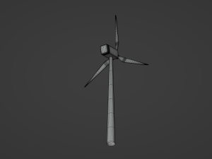 Wind Turbine Model 3D