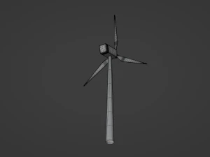 Wind Turbine 3D Model