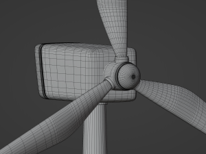 Wind Turbine Model 3D