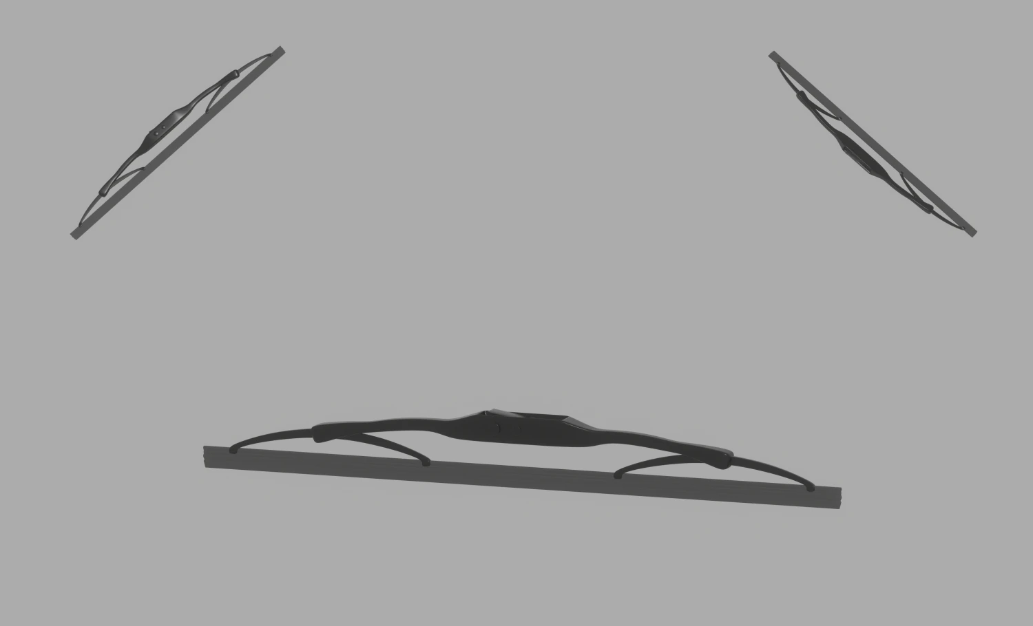 Windshield Wiper 3D Model .c4d .max .obj .3ds .fbx .stl .blend 