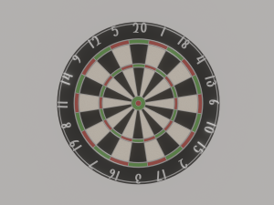 Dart Board 3Dモデル