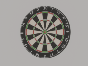 Dart Board 3Dモデル
