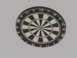 Dart Board 3Dモデル