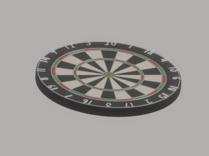 Dart Board 3Dモデル