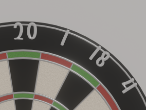 Dart Board 3Dモデル