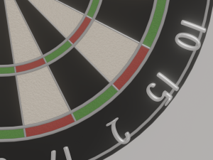 Dart Board 3Dモデル