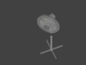 Standing Fan 3D Model