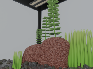 Aquarium Fish Tank Model 3D