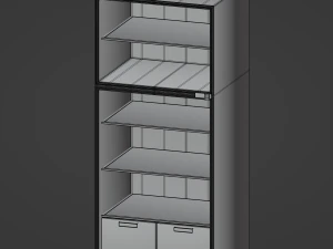 Refrigerator 3D Model
