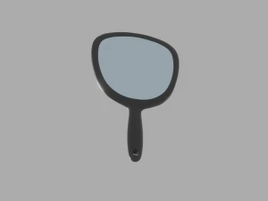 Hand Held Mirror 3D Model
