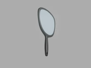 Hand Held Mirror 3D Model