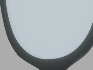 Hand Held Mirror 3D Model