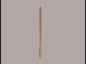 Big Wooden Spoon 3D Model