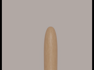 Big Wooden Spoon 3D Model