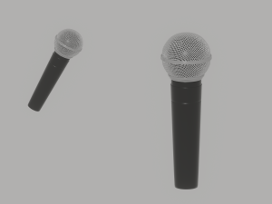 Vocal Microphone 3D 모델