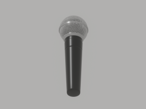 Vocal Microphone 3D Модель