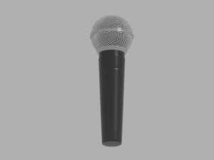 Vocal Microphone 3D Модель