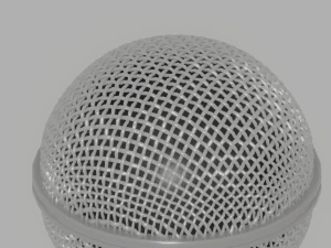 Vocal Microphone 3D Model