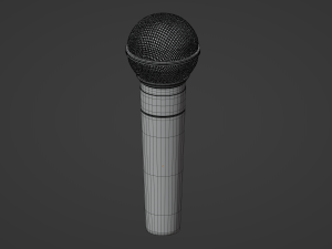 Vocal Microphone 3D Модель