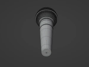 Vocal Microphone 3D Model