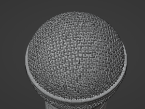 Vocal Microphone 3D Модель