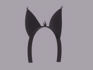 Cat Ears Headband 3D 模型