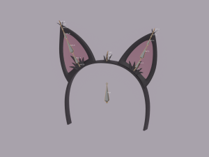 Cat Ears Headband 3D 模型