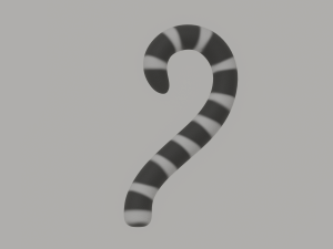 Ring Tailed Lemur Tail 3D 모델