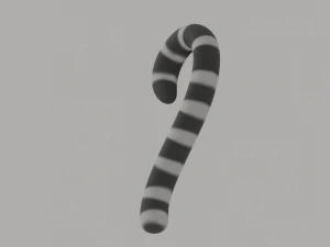 Coda di lemure dalla coda ad anelli Modello 3D