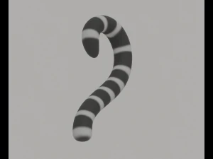 Coda di lemure dalla coda ad anelli Modello 3D