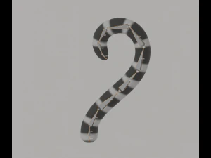 Coda di lemure dalla coda ad anelli Modello 3D